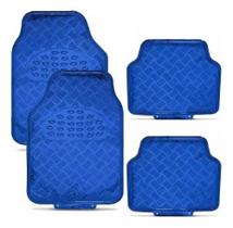 Tapete Metalico Universal Azul 4pcs