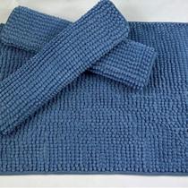 Tapete Microfbra d Bolinha Banheiro Popcorn Camesa 60cmx40cm