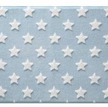 Tapete mimo estrelas 70cm x100 m azul Jolitex