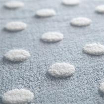 Tapete Mimo Poa Bolinhas Azul 70x100 cm