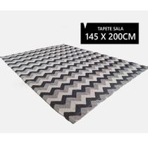 Tapete Missoni Chevron Preto 145cm x 200cm