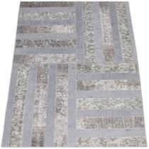 Tapete Moderno Turco Parquet Reloaded Patchwork Indigo 1,65 x 2,24m