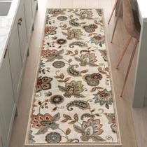Tapete Morebes 61x183cm Floral Antiderrapante Lavável Tapete Morebes 61x183cm Floral Antiderrapante Lavável