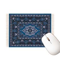 Tapete Mouse Pad TOCCOOL Design de estilo persa azul acinzentado