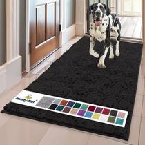 Tapete Muddy Mat 91x152cm Absorvente de Água para Uso Interno Preto Tapete Muddy Mat 91x152cm Absorvente de Água para Uso Interno Preto