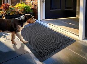 Tapete Muddy Mat Meshy Mat para Porta 58x89 cm Preto Tapete Muddy Mat Meshy Mat para Porta 58x89 cm Preto