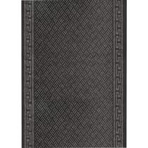 Tapete Multy Home Antiderrapante Carpet Runner Cinza 69x43 cm