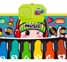 Tapete Musical Educativo Infantil Teclado 18 Teclas Sons Realistas