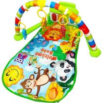 Tapete Musical Gym Piano RF3 com Som Luz e Música 76x58x42cm Toy Mix