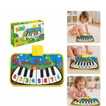 Tapete Musical Infantil Dino Piano Educativo Brinquedo Interativo com Sons e Aprendizado Tapete Musical Infantil Dino Piano Educativo Brinquedo Interativo com Sons e Aprendizado