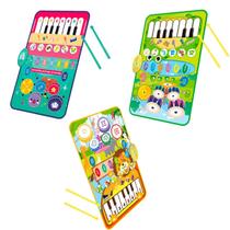 Tapete Musical Infantil Interativo Com Sons De Bateria Piano À Prova DÁgua Bebês