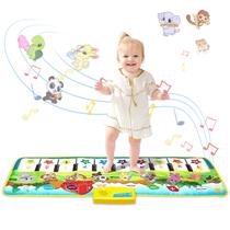 Tapete Musical Infantil SANMERSEN - Piano com 39,5 x 14 polegadas