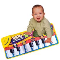 Tapete Musical Infantil Teclado Com Luz Som - WellKids