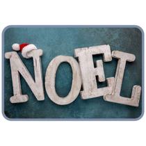 Tapete Natal 40x60 Capacho Natalino Gorro Antiderrapante