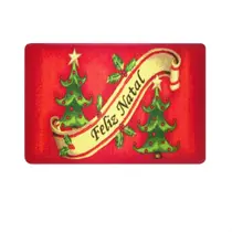 Tapete Natal Natalino Entrada Porta 40x60 Tapete Natal Natalino Entrada Porta 40x60