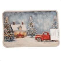 Tapete Natal Natalino Entrada Porta 40x60