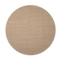 Tapete Natural Redondo Sisal (150x150cm) Kapa