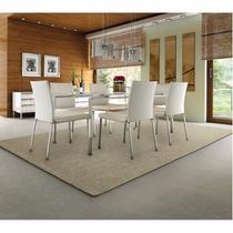 Tapete New Bouclê 72/71 Palha 1,00 x 1,60m - Tapetes São Carlos