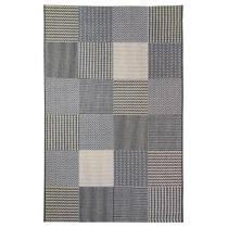 Tapete New Búzios Patchwork 1,50x2,00m Cinza Sisal Sintético Tapete New Búzios Patchwork 1,50x2,00m Cinza Sisal Sintético