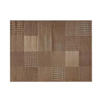 Tapete New Búzios Patchwork 2,50x3,00m Marrom Sisal Sintético Tapete New Búzios Patchwork 2,50x3,00m Marrom Sisal Sintético