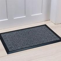 Tapete Nia Porta Lima 40x60 Cinza - Niazitex