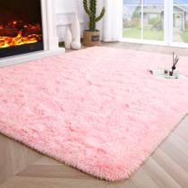 Tapete Noahas Fluffy Plush Fuzzy para sala de estar infantil 120x160cm