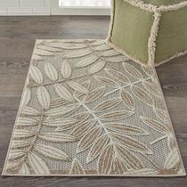 Tapete Nourison Home Aloha Natural 80cm x 120cm Interno/Exterior