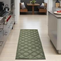 Tapete Nourison Home Easy Care verde 66x305 cm Non Shedding Tapete Nourison Home Easy Care verde 66x305 cm Non Shedding