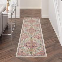Tapete Nourison Home Passion Rosa Marfim 67x305cm Runner Tapete Nourison Home Passion Rosa Marfim 67x305cm Runner