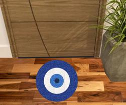 Tapete olho grego redondo 0,60x0,60cm.