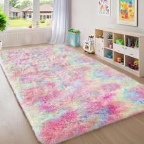Tapete Ophanie Rainbow Colorful 150x240cm Fluffy Shag for Living Tapete Ophanie Rainbow Colorful 150x240cm Fluffy Shag for Living