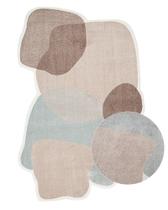 Tapete Orgânico Egípcio para Sala e Quarto Kivan 200 x 250 cm - Cinza c/ Rosa Tapete Orgânico Egípcio para Sala e Quarto Kivan 200 x 250 cm - Cinza c/ Rosa