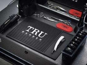 Tapete organizador Tapete de estação de PVC flexível TRU BARBER (35x23cm) Tapete organizador Tapete de estação de PVC flexível TRU BARBER (35x23cm)