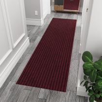 Tapete Ottomanson Hallway Runner 80 cm x 180 cm vermelho