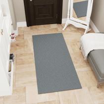 Tapete Ottomanson Muddy Mat Entryway 80 cm x 120 cm cinza