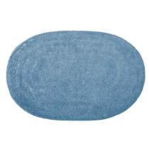 Tapete Oval Allegro Azul Prussiano - 60cm x 40cm