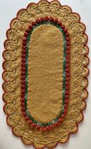tapete oval de croche 1 unidade tapete oval de croche 1 unidade