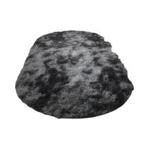 Tapete Oval De Seda Espessa Tie-Dye Nórdico Para Quarto Sala De Estar Sofá Design Moderno Simples