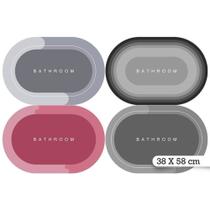 Tapete Oval Para Banheiro - Sortida Tapete Oval Para Banheiro - Sortida