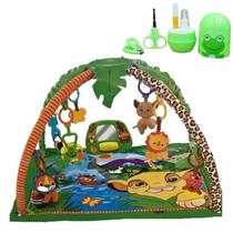 Tapete P/ Bebê Interativo Musica Baby Selva + Kit Manicure