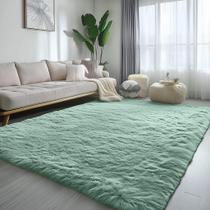 Tapete PAGISOFE Sage Green 120x180cm Lavável à máquina Tapete PAGISOFE Sage Green 120x180cm Lavável à máquina