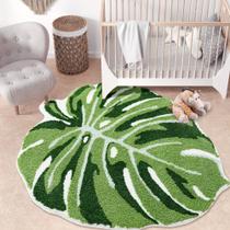 Tapete Panstar Green Leaf Monstera para banheiro de quarto de crianças Tapete Panstar Green Leaf Monstera para banheiro de quarto de crianças