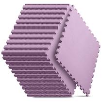 Tapete para academia em casa Nazhura de espuma EVA, 32 peças, 61 x 61 x 1,3 cm Tapete para academia em casa Nazhura de espuma EVA, 32 peças, 61 x 61 x 1,3 cm