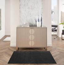 Tapete para área externa Nourison Home Essentials 91x152 cm preto