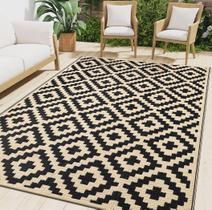 Tapete para Área Externa Smiry 152x244 cm Impermeável Reversível