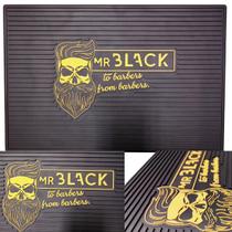 Tapete Para Bancada De Barbeiro Elastômero 45x30cm Estampado