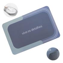 Tapete Para Banheiro Antiderrapante Absorvente 58x38cm Viva