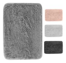 Tapete para Banheiro de Veludo Macio Antiderrapante Alta Absorção 40x60cm Elegante Confortável Sortido
