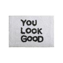 Tapete para Banheiro Funny Le You Look Good 40x60cm Tapete para Banheiro Funny Le You Look Good 40x60cm