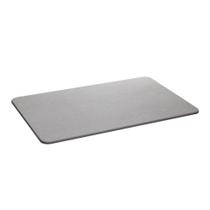 Tapete Para Banheiro Pedra Diatomita 60x39cm Cinza Lyor